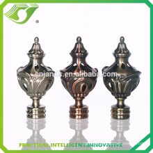 D-F0302 JNS new bamboo-shaped curtain tube finials for home decoration